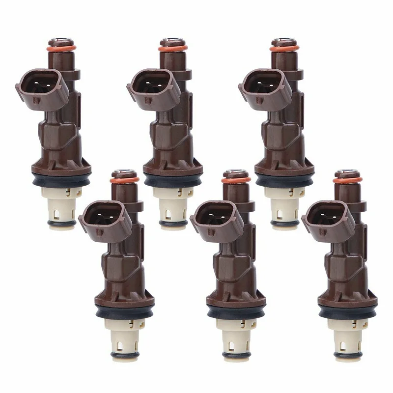 

6Pcs Fuel Injectors Nozzle 23250-62040 for Toyota Tacoma Tundra 4Runner 3.4L HILUX SURF LAND CRUISER PRADO 99-04 23209-62040