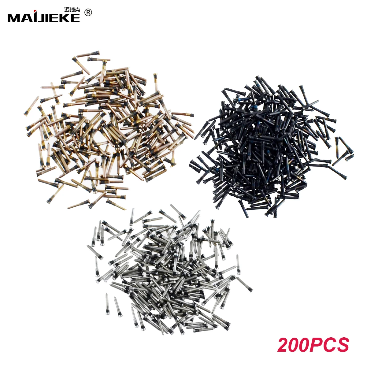 200PCS Dock Connector Bottom Pentalobe Screws for iPhone 13 mini 12 11 14 15 Pro max 5 6 6s 7 8 plus Screw Repair Replacement