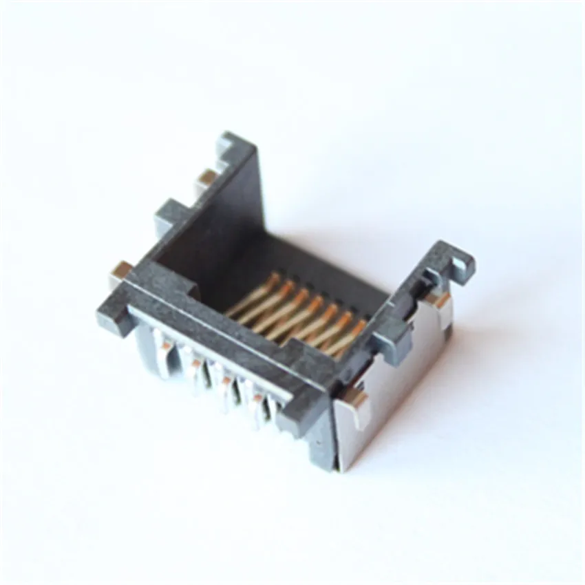 Soquete Ethernet Lan para a46c asus, k46cm, s46s, n550, zx50v, zx50jx, x550jk, x550vc, x555ld, x454, x451ma, zx50j, altura 8,5