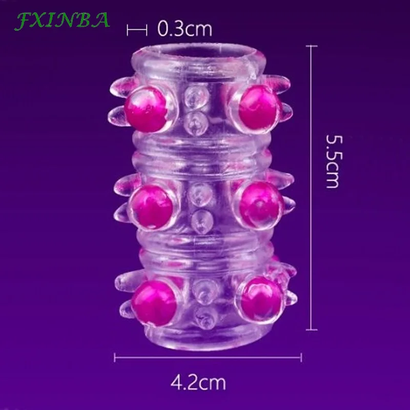 FXINBA Silicone Penis Rings Male Longer Stronger Erection Delay Ejaculation Lasting Peal Cock Rings Adult Sex Toy For Men