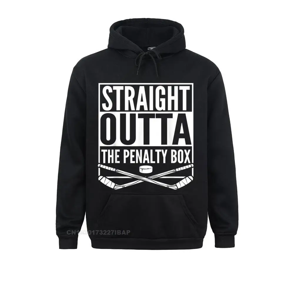 

Straight Outta The Penalty Box Hockey Player Gift Hockey Hoodie Women Sweatshirts Printed On Hoodies Hot Sale Europe Sportswears