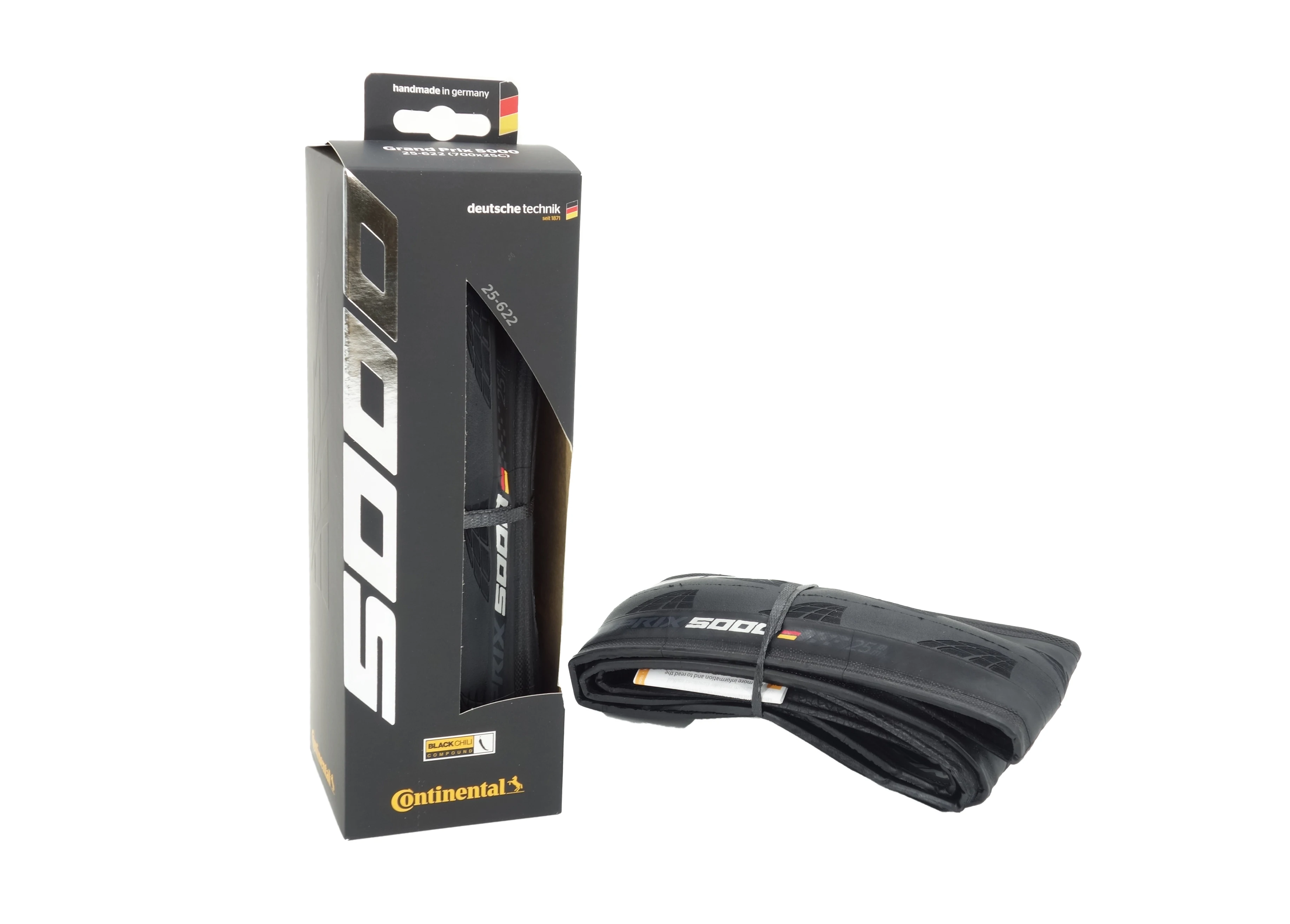 Continental Grand Prix 5000 Tubeless or Open Bicycle Tire 700x25c