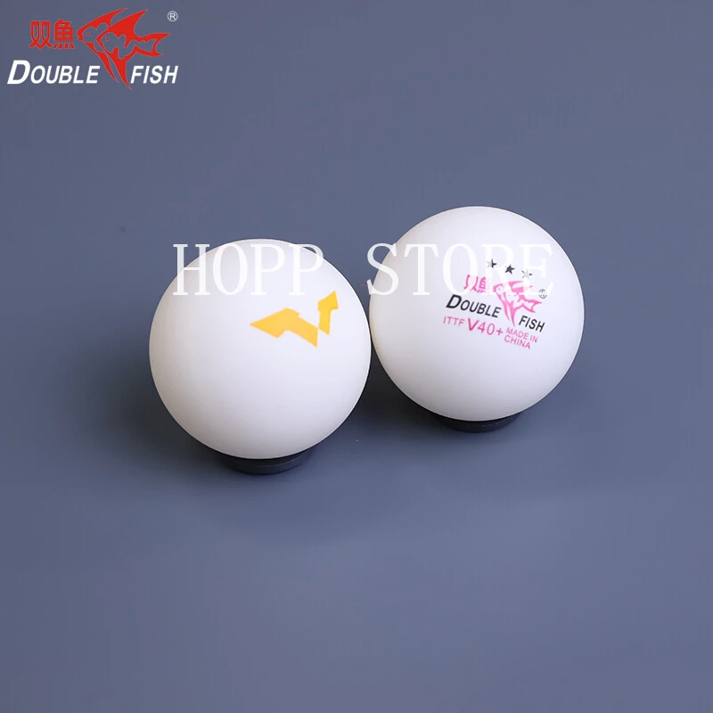 2022 New Double Fish WTT 3 Star Table Tennis Ball (WTT Official Ball) Original Double Fish 3-Star Ping Pong Balls