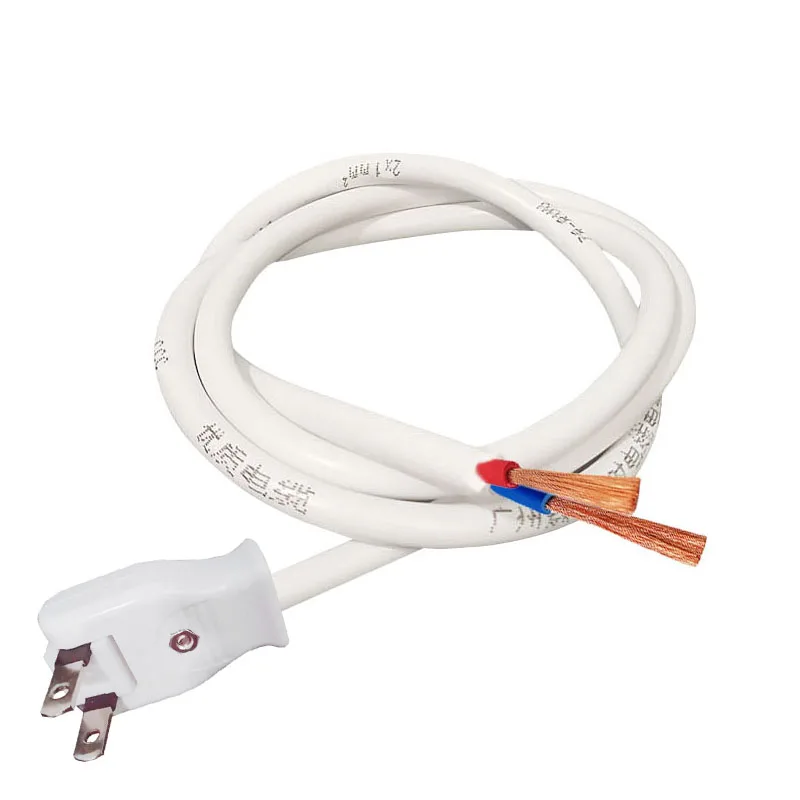 AC Power Cord Wire 0.5/1/1.5/2/3/5/10M  U.S.A/Japan/China Plug Extended wire 0.75 square Cable