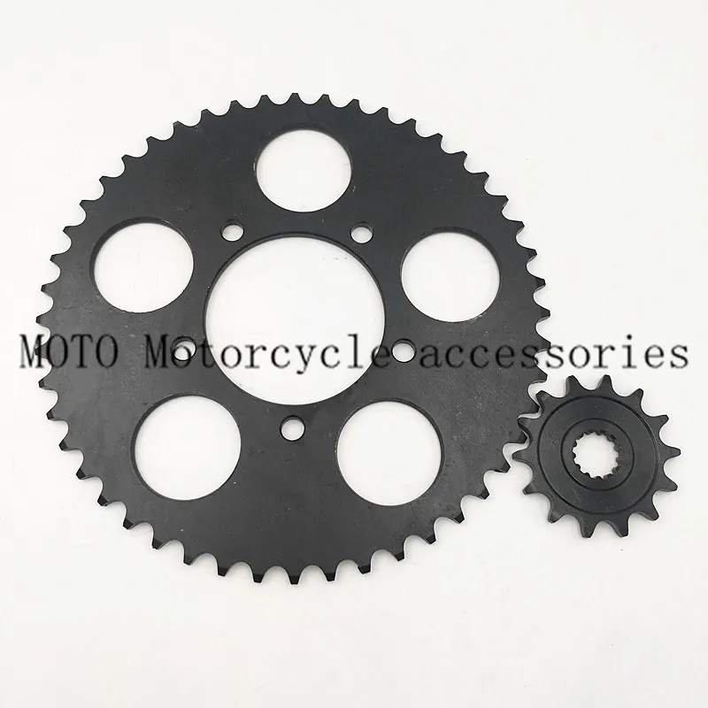 Передняя Задняя звездочка для мотоцикла 48T-14T-520 для SUZUKI GSF250 GSF400 Bandits 74A/75A/76A/77A/79A GSX400 Inazuma Impulse