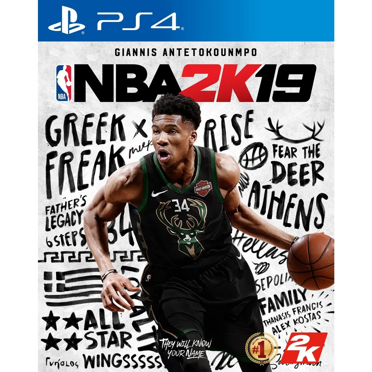 Nba 2K19 PS4 Game Original Product Playstation 4 Video Game Console The Most Fun Popular Activity