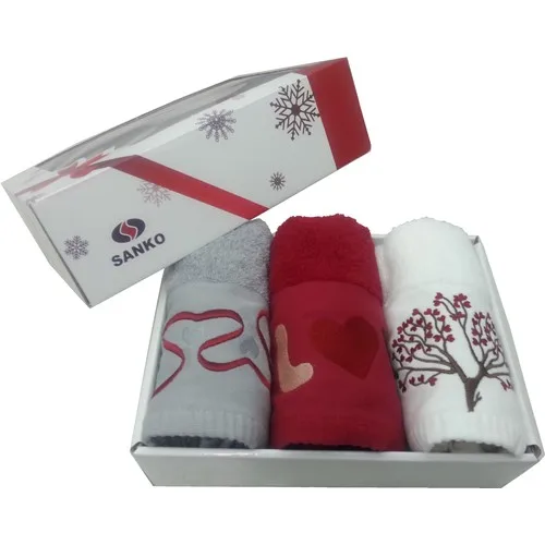 Maisonette Valentine's day Towel Seti-1