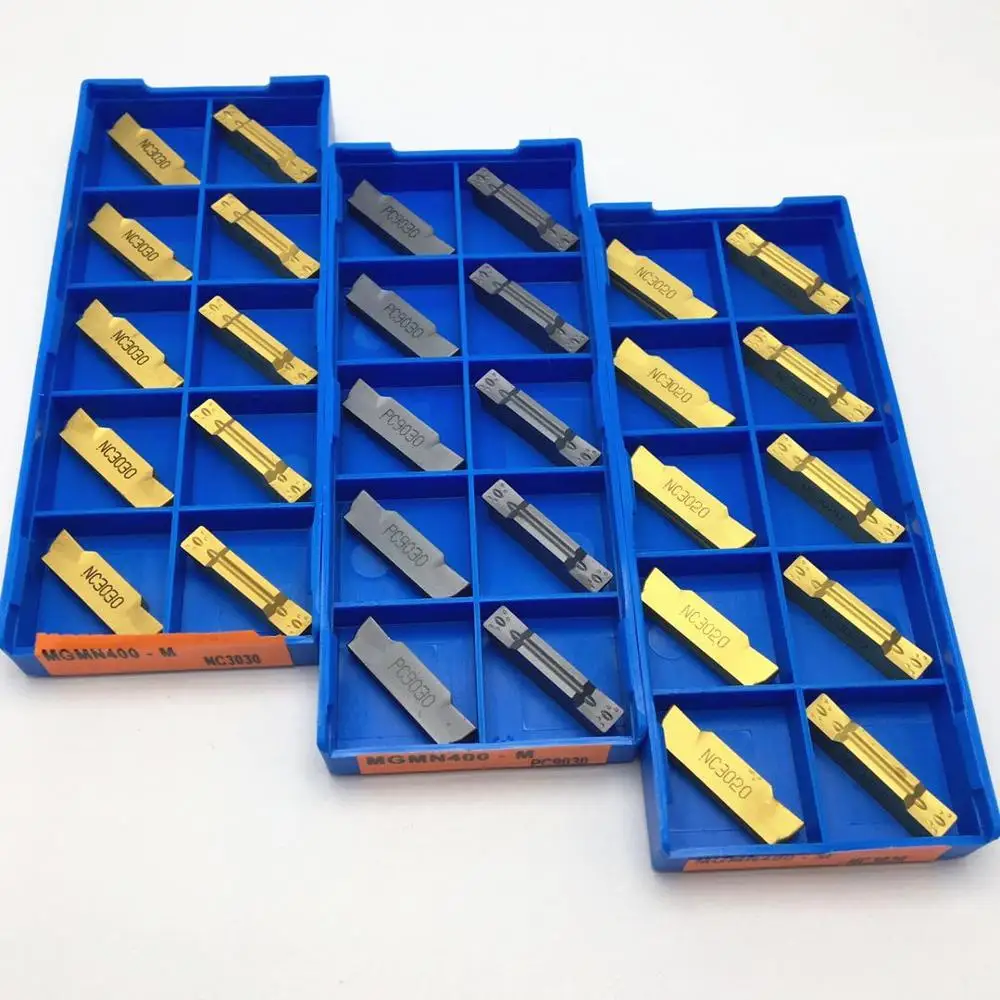 

Slotted blade MGMN400 NC3020 NC3030 PC9030 new high quality 4mm carbide blade CNC metal turning tool milling blade MGMN 400