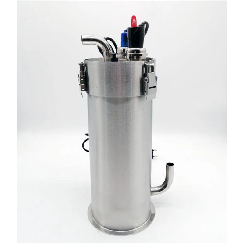 Aquarium Prefilter Stainless Steel Front Filter Barrel Fish Tank Filter External Heating Rod External Sterilization Lamp Filter