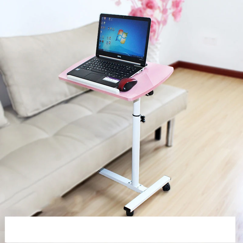Bedroom Furniture Lazy Folding Computer Desk Adjustable Portable Laptop Rotating Mobile Lifting Bedside Multifunctional Table