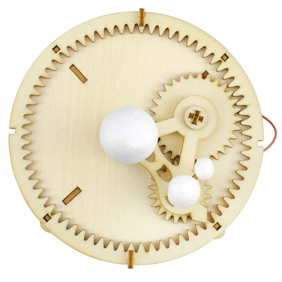 Universe Planeet Motion Diy Kits Speelgoed Voor Kinderen Elektrische Assemblage Model Kit Simulatie Instrument Experiment Onderwijs Geschenken