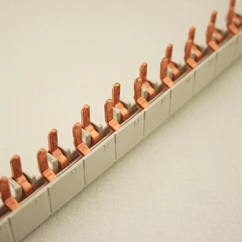 NEW A9HLD624 Export Breaker Accessories 1P+N 24*18mm Air Switch Comb Busbar DPN Double Double Out 24 Circuit Connection Copper