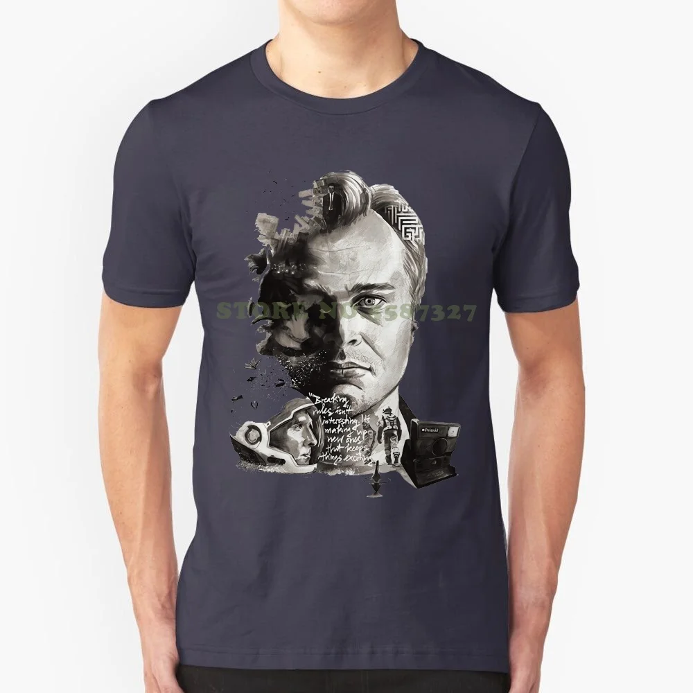 Christopher Nolan Art T Shirt , Interstellar Dunkirk Tee , Men's Womens All Sizes Classic Tops Tee Shirts