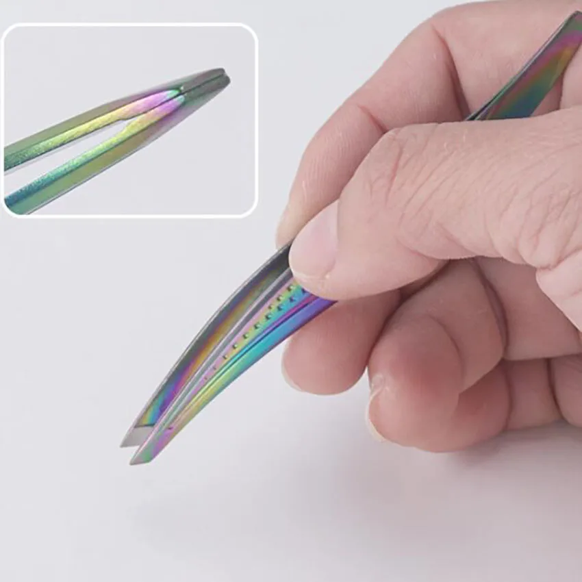 Clip per sopracciglia multiuso bigodino per ciglia Clip di bellezza per donna pinzette per rifilatura depilazione strumenti per il trucco Trimmer per sopracciglia finte