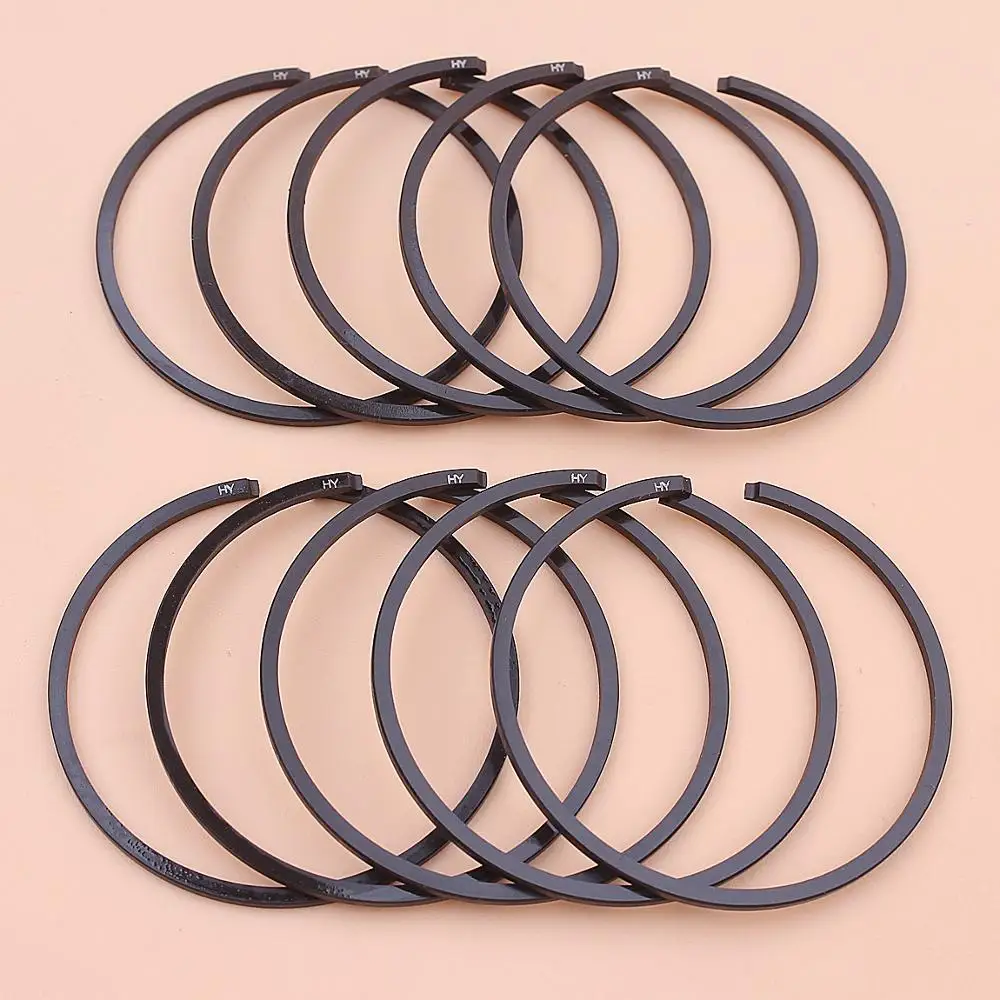 10pcs/lot 43mm x 1.5mm Piston Rings For MITSUBISHI TL43 Strimmer Trimmer Mower Engine Part