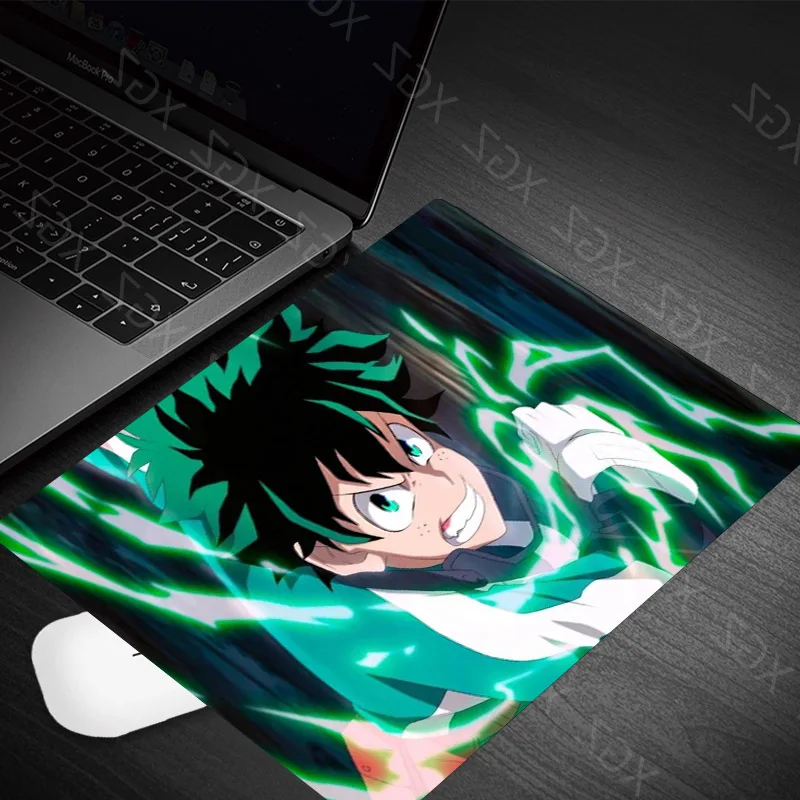 Yzuoan Big Promotion 22X18CM Cute Anime Boy Anime Rubber Table Mouse Pad Laptop Computer Gaming Mousepad Mat for CSGO Lol Gamer