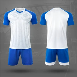 Heren Kids Soccer Sets Korte Mouw Volleybal Uniformen Voetbaltruien Team Training Shirts Sports Kit Kleding Pak Ademend