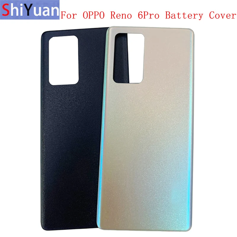 

Battery Cover Rear Door Housing Case For OPPO Reno 6 Pro 5G Back Cover with Logo Replacement Repair Parts