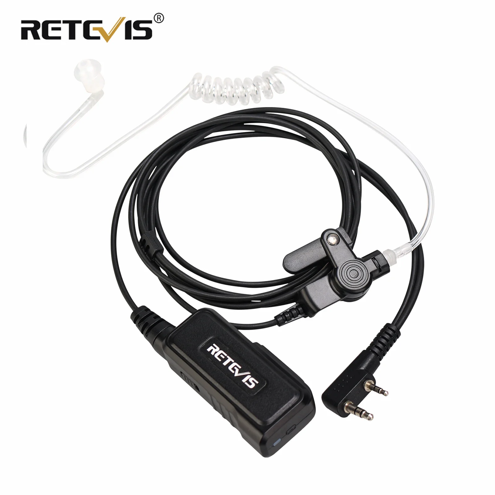 Retevis Eek014 Dps Ativo Redução de Ruído Fone de Ouvido Micro-carga Usb com Ptt e Microfone para Kenwood Baofeng Uv5r Uv82 Retevis Rt5r