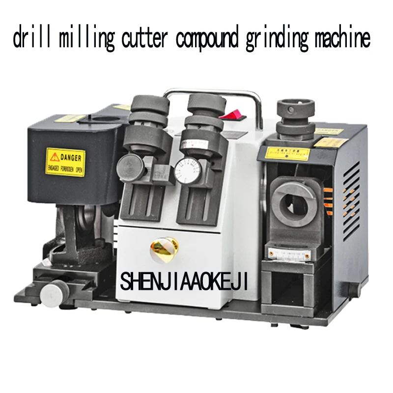 

GD-313A Milling Cutter Grinder Machine Milling Cutter Composite Dual-Use Sharpener Drill Grinder Portable Hardware Tool 220V