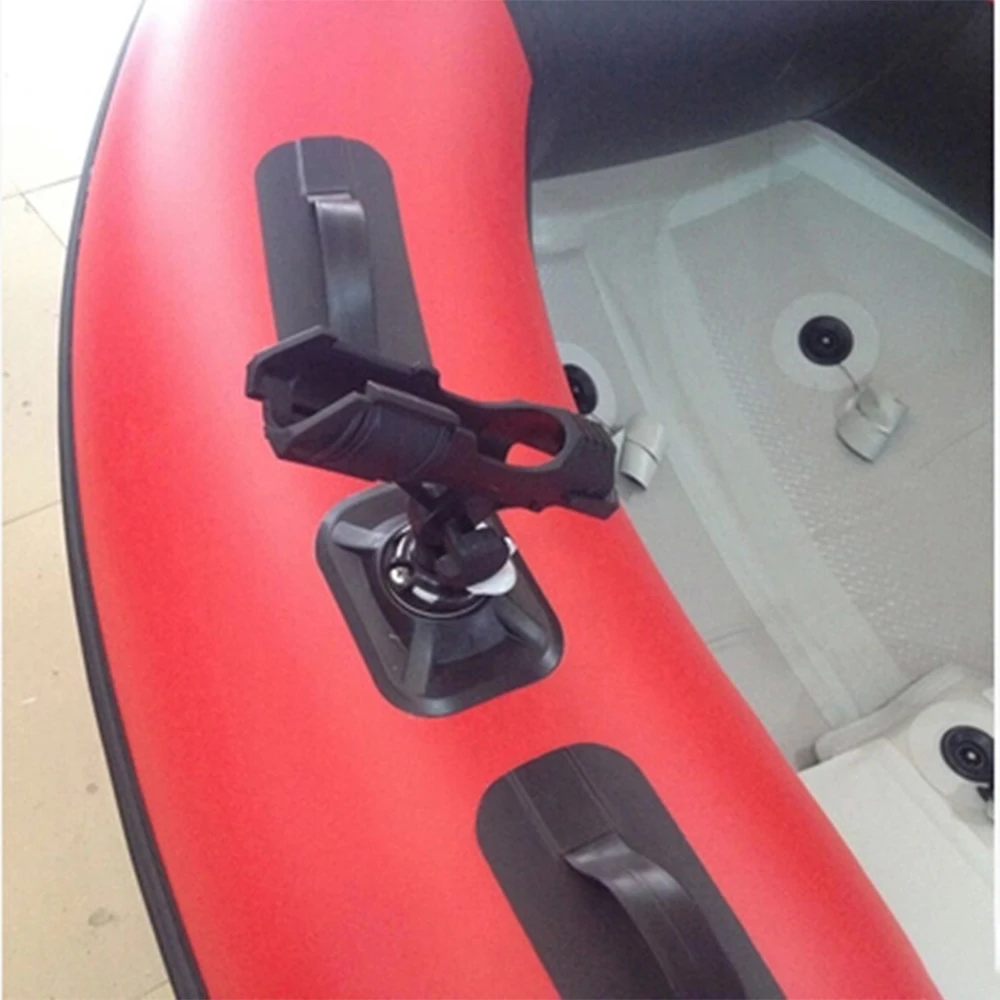 Inflatable boat accessories small boat raft fishing tool rod holder device rod pvc sup board kayak fixed rod angle adjustable