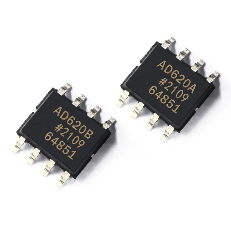Polouta AD620BRZ AD620ARZ AD620A AD620B SOP8 Amplifier Daya Rendah IC Komponen Elektronik Sirkuit Terpadu Arduino Nano