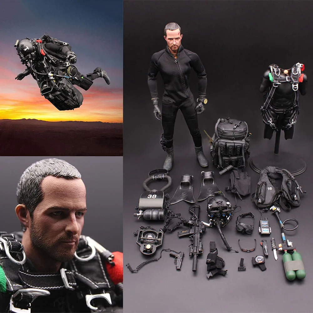 In Stock Mini Times Toys M004 1/6 Scale NAVY SEAL UDT JUMPER 12'' Full Set Collectible Male Soldier Action Figure Model