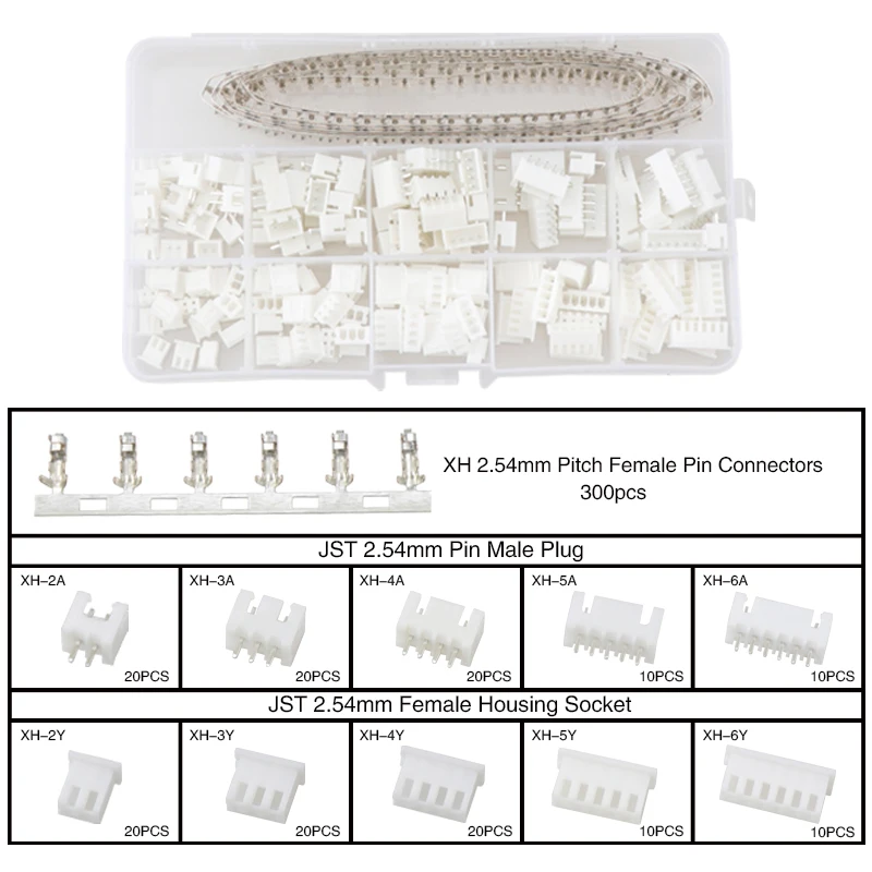 Crimping Tool JST Terminals XH2.54/PH2.0/ZH1.54/SH1.25 Small DuPont Head Crimp Plier Set For 0.03-0.52mm² 32-20AWG