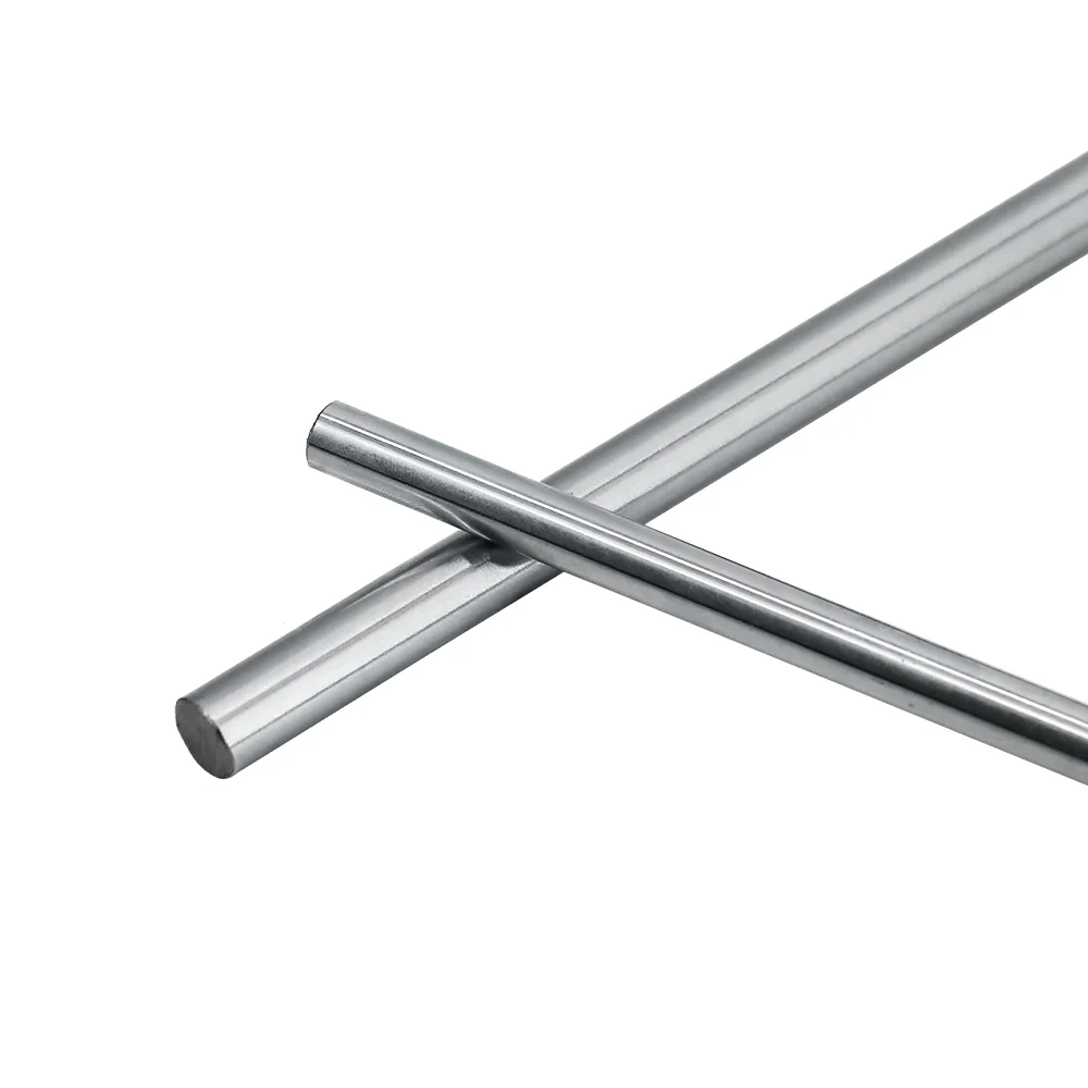 1PC 6Mm 8Mm 10Mm 12Mm 16Mm OD Linear Shaft ความยาว100-550มม.กระบอกสูบ Liner Rail สำหรับ3D Axis CNC ชิ้นส่วน