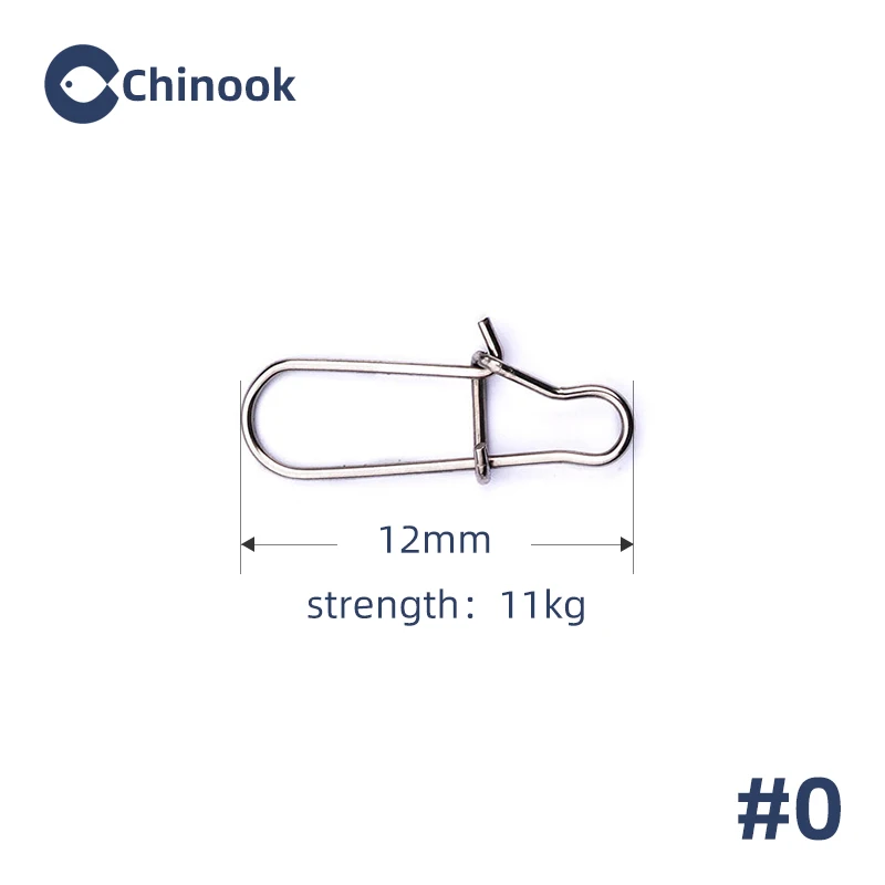 Chinook Ganchos Giratorios Acero Inoxidable – Conector Barril Señuelo - imagen 5