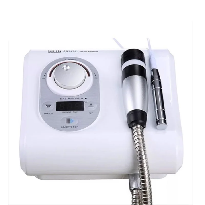 

Professional 2 in 1 Electroporation Skin Cool Care machine For Tightening Anti aging Puffiness Facial lifting Heating Cooling