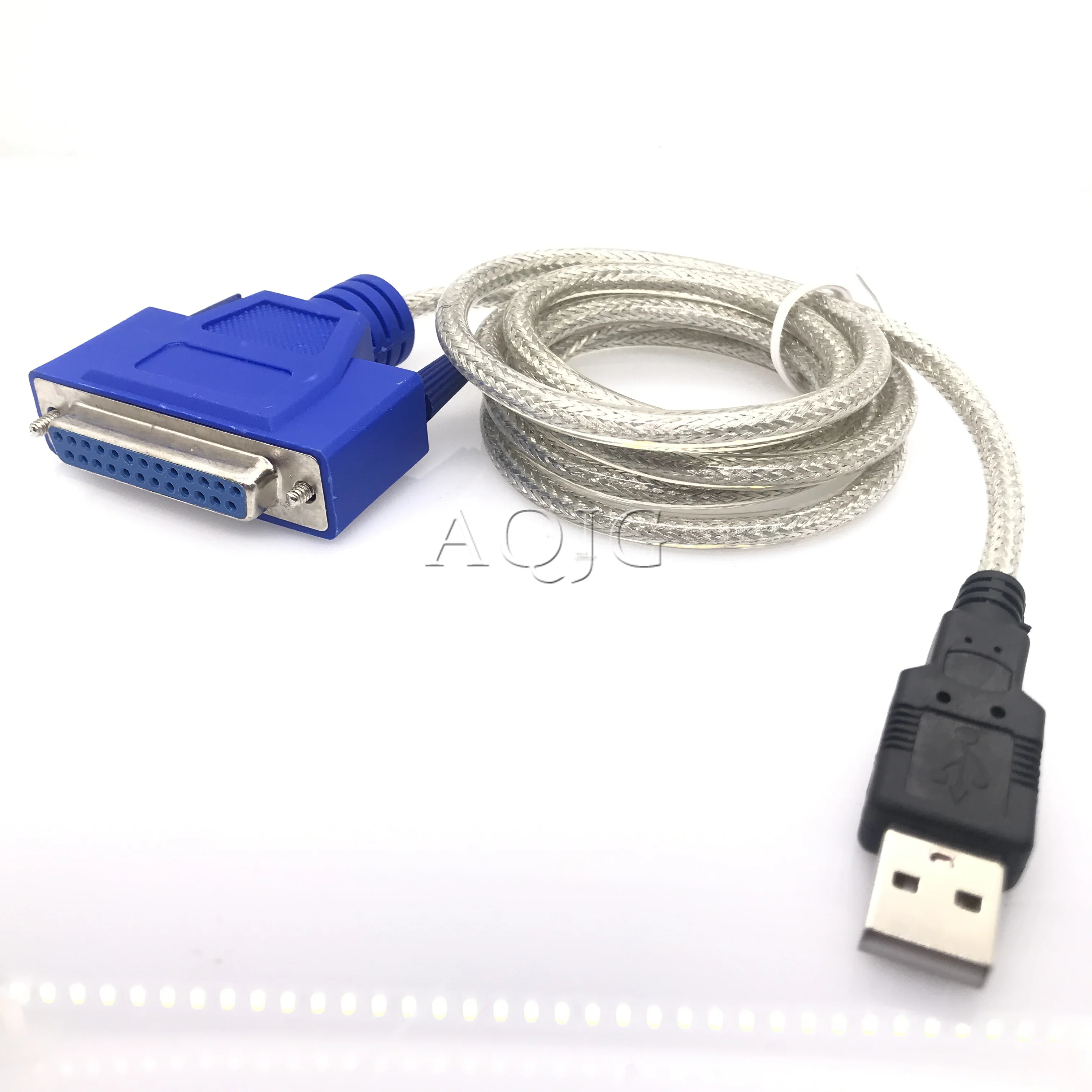 USB 2.0 To 25 Pin DB25  Female  Parallel Port Cable IEEE 1284 12Mbps Parallel Printer adapter Cable for Computer PC Laptop