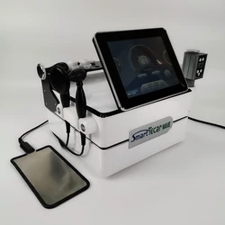 New Smart Tecar Wave Capactive And Resistive Energy Transfer / EMS Combine Shockwave 3 In 1 Physiotherapy Machine