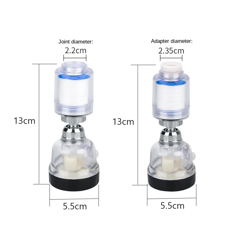 Faucet Sprayer Adapter Splashproof Water Nozzle Splash Filter Kitchen Sink Accessories Bathroom Home Improvement Fixture Bubbler