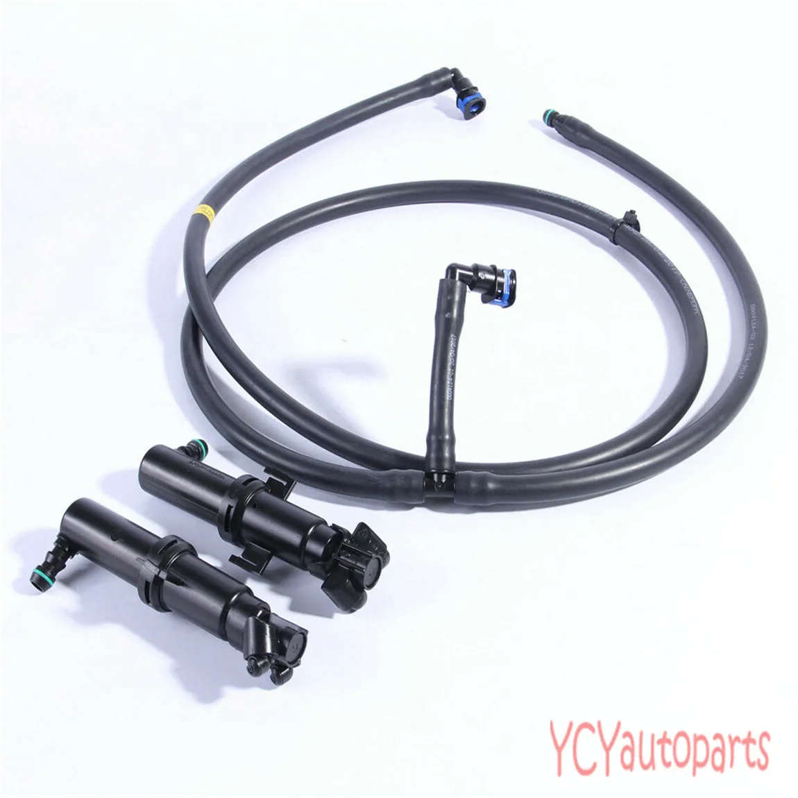 

Left Right Side Headlight Washer Sprayer Nozzle Hose Kit Fit For Audi Q5 09-12