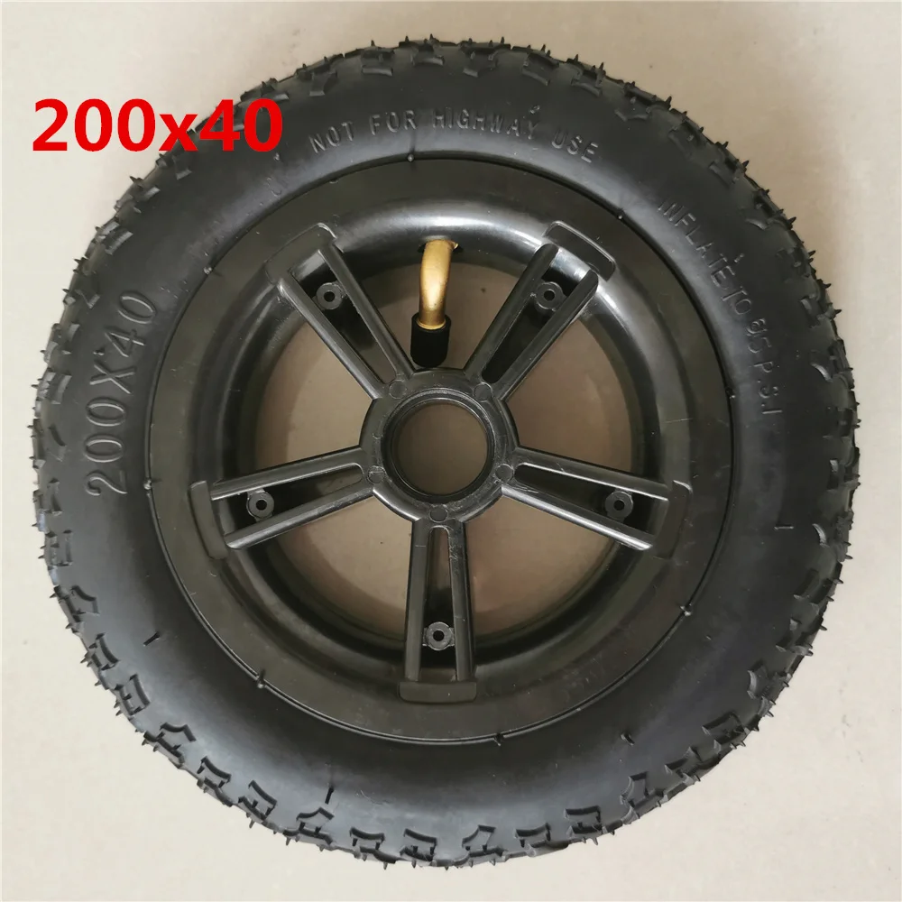 200x40 Tire and Wheel Folding Bicycle Electric Scooter Motorcycle Baby's Car Tyre