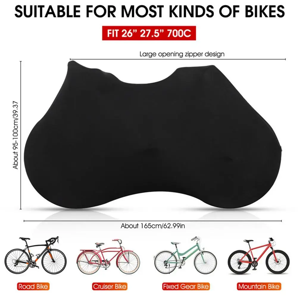 Bike Protector Cover MTB Bicycle Protective Gear Anti-dust Frame Cover Scratch-proof High Elasticity Easy Storage Cycling Parts