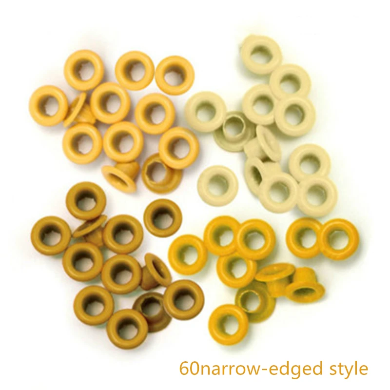 60 Pcs We R Memory Keepers 3/16 Inch 4.8mm Standard Eyelets  Embllishments Scrapbooking Accessories Scrapbook Gas Holes Punching