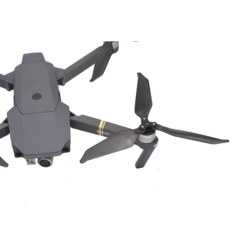 8331 Carbon Fiber Propeller for DJI Mavic Pro & Platinum 3-Blade Folding Props Low Noise Blade Noise Reduction Wing Durable Fan