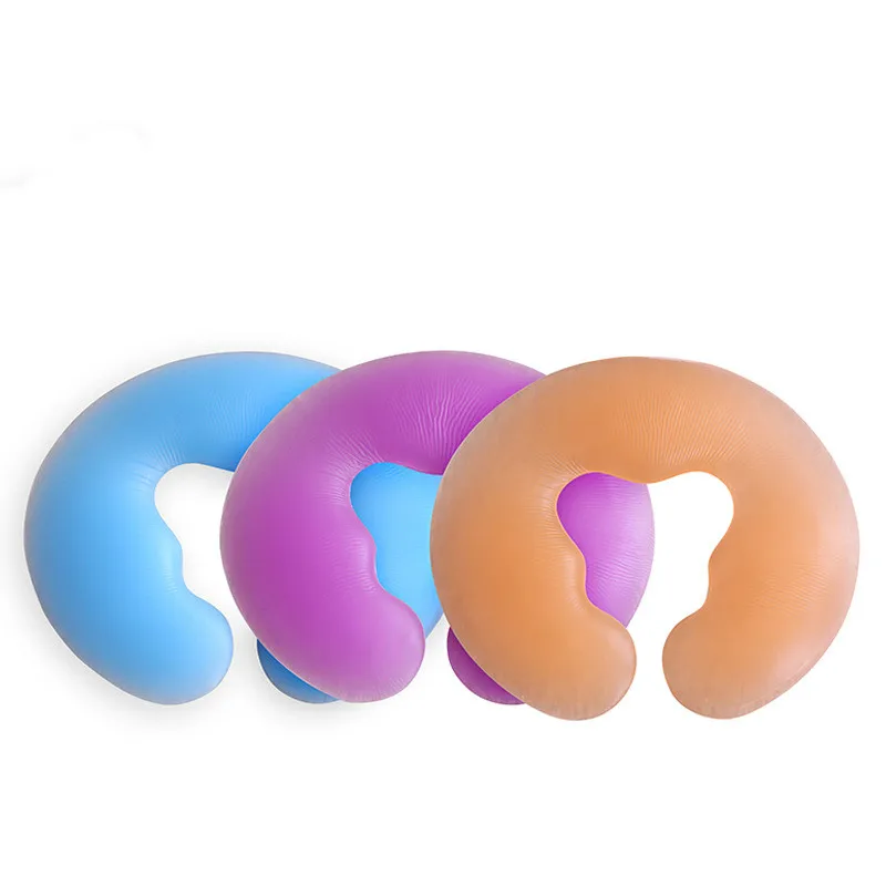 Silicone Face Pillow SPA Beauty Pad Neck Support for Beauty Salon Message SPA Headrest Cushion Cradle Nursing Cushion Pad