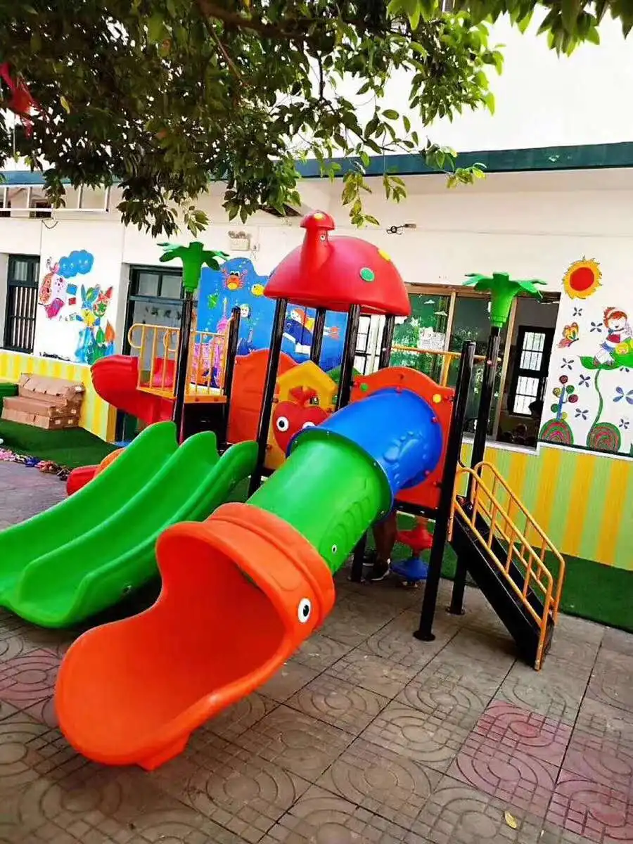 kids toy slide baby outdoor games swing kindergarten sets children's plastic child children playground indoor garden large B16