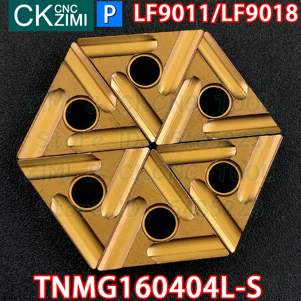 

TNMG160404L-S LF9011 TNMG160404L-S LF9018 carbide inserts Slotted inserts turning tools CNC milling cutter tools TNMG for steel