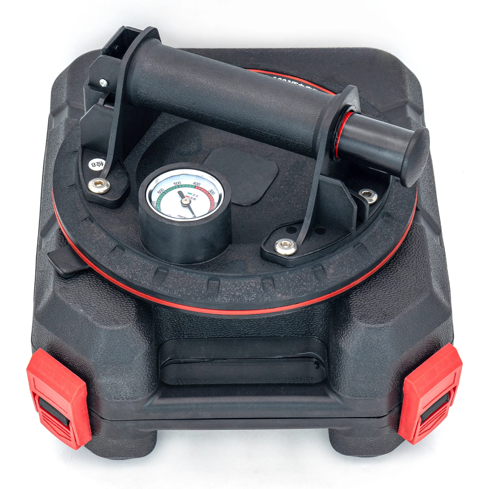8นิ้วดูดสูญญากาศถ้วยเครื่องวัดความดัน Heavy Duty Vacuum Lifter สำหรับหินแกรนิตกระเบื้องยกคู่มือ