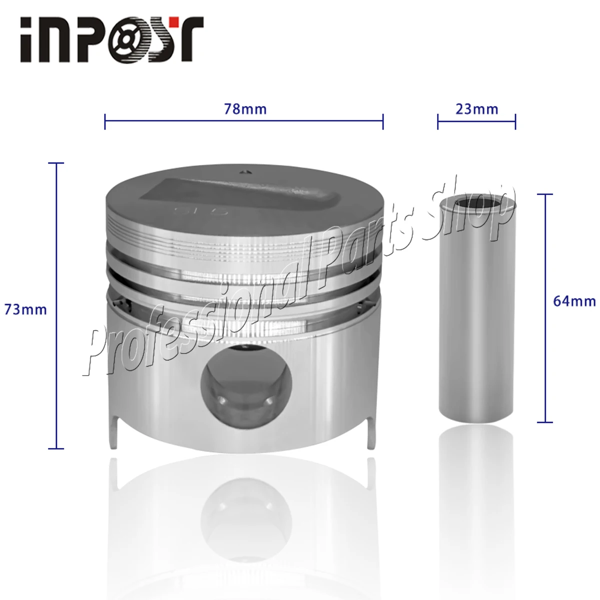 

New 78mm STD Piston S3L S3L2 For Mitsubish i Engine