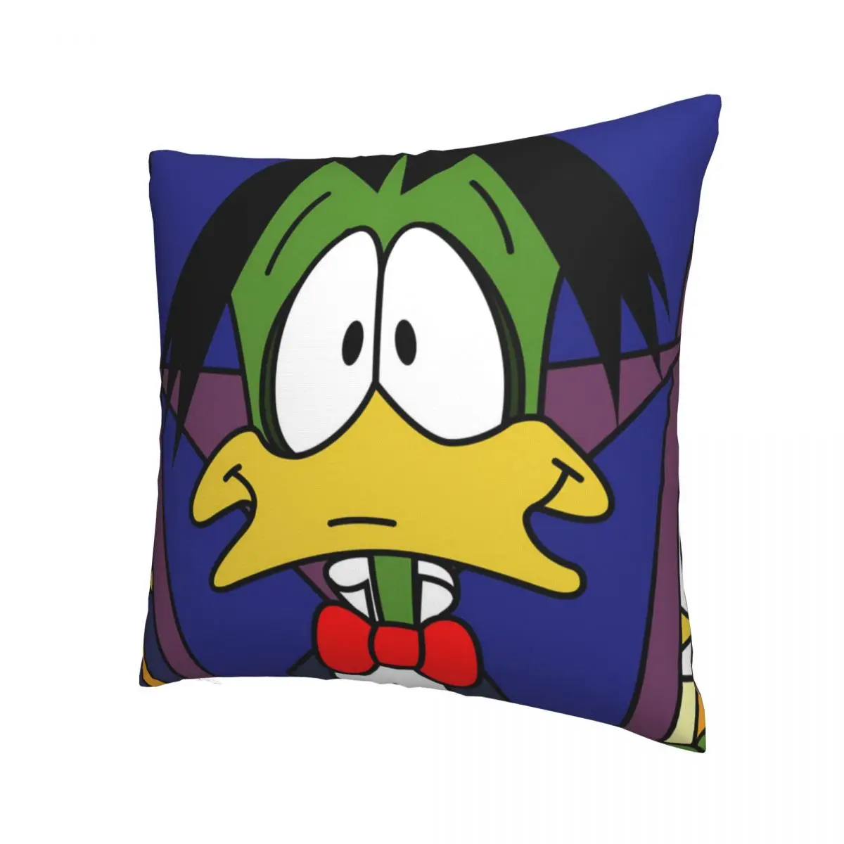 Art Polyester Cushion Cover Count Duckula Adventure Cartoon For Home Car Decorative Breathable