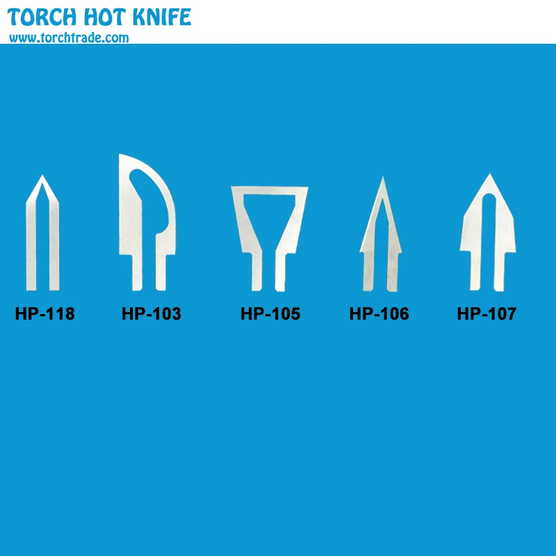 Torch Elektrikli Isıtma Bıçağı Kesim 1 ADET Yüksek Kaliteli Nikel-Krom Alaşımlı Bıçaklar Sıcak Kesici Ve Sıcak Kesme Makinesi Aksesuarı
