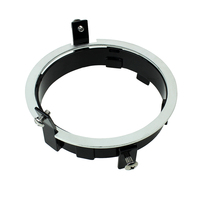 For Honda VTX 1300 and 1800 F-Model Only Motorcycle Projector LED 5.75 Inch Headlight Black Mounting Bracket Ring