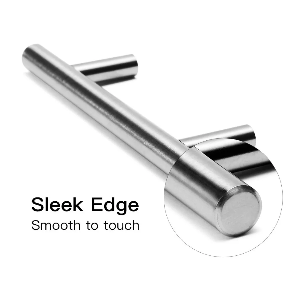 50mm-450mm Stainless Steel Kitchen Door Cabinet T Bar Handle Pull Knob Cabinet Knobs Furniture Handle Cupboard Drawer Handle