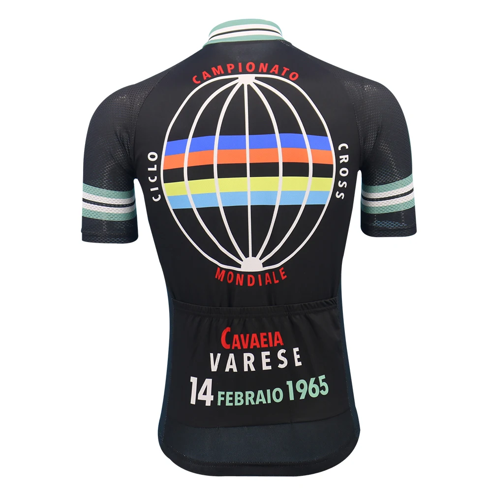 Short Sleeve Classic Cycling Jersey Breathable Cycling Clothing Mtb Jersey Triathlon Bike Clothing Retro Maillot Ciclismo