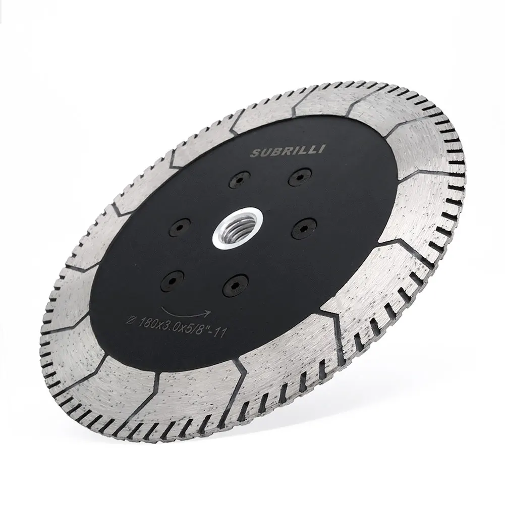 

7 Inch 180mm Diamond Cutting Wheel Two Side Design Grinding Disc For Granite Marble Stone Tile Multitool Diamond Tools